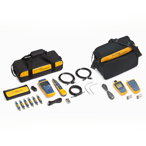 Fluke Networks CIQ-FTKSFP Network Cable Tester Copper and Fiber Kit
