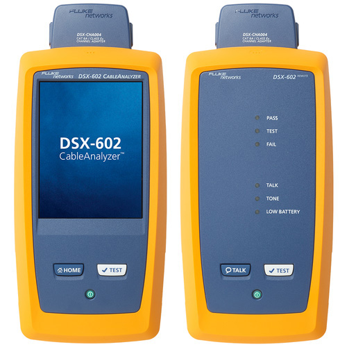 Fluke Networks DSX-602 CableAnalyzer V2, 500 MHZ, Integrated Wi-Fi