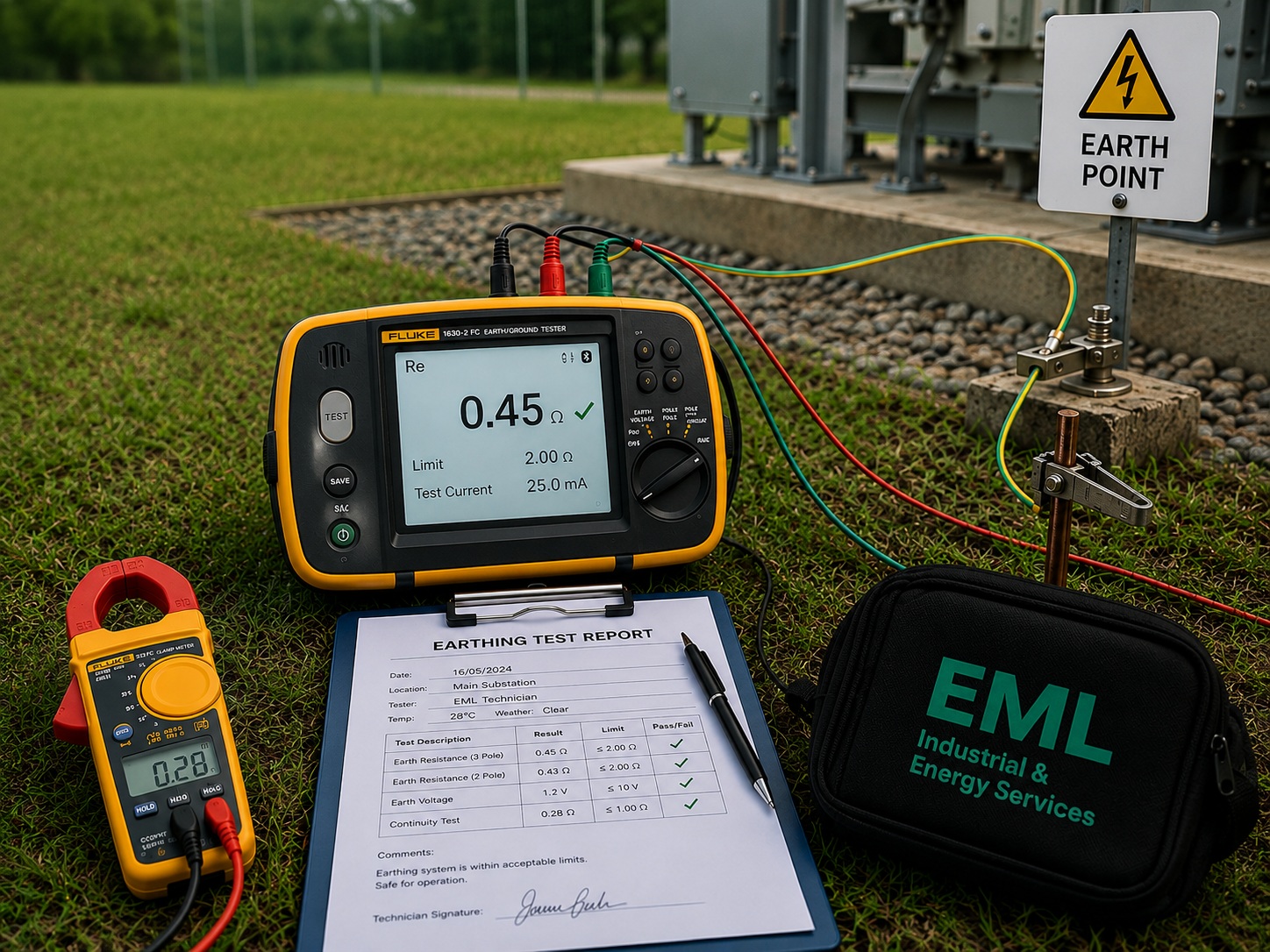 Earth Grounding Testing